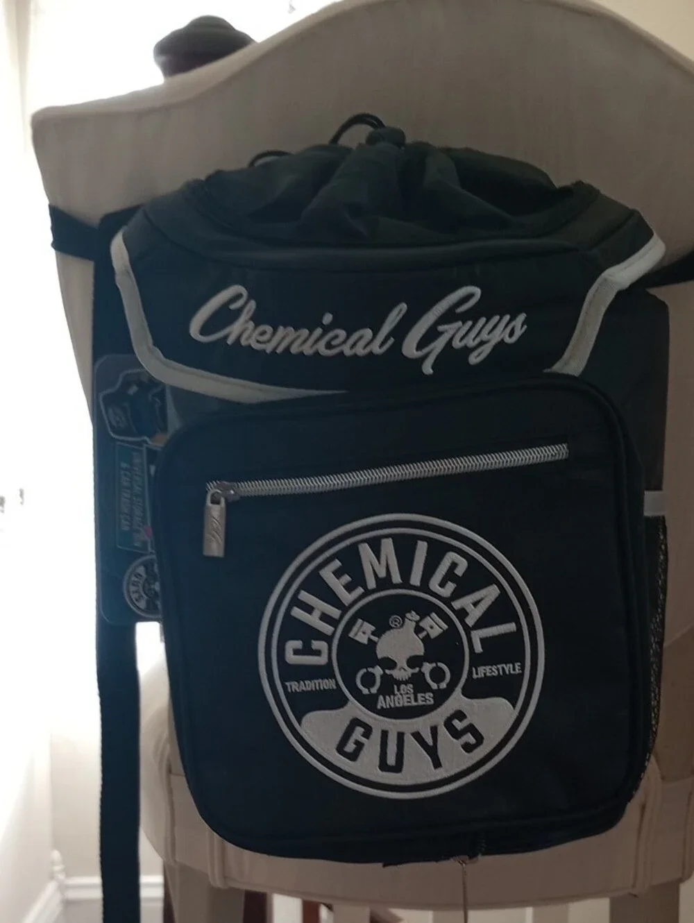 NWT CHEMICAL GUYS LOS ANGELES THE DUMPY STORAGE BIN/TRASH CAN/TRAVEL BAG/COOLER